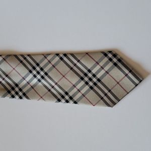 Burberry Nova Check Silk Tie Necktie